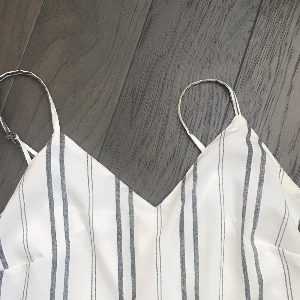 STRIPED A-LINE DRESS - Picture 3 of 3